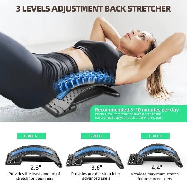 Lumbar Support Back Stretcher for Pain Relief